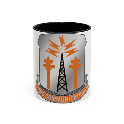 17th Signal Battalion (U.S. Army) Accent Coffee Mug 11oz Black - Go Mug Yourself