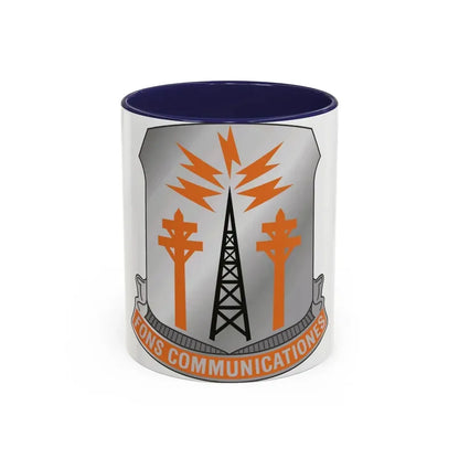17th Signal Battalion (U.S. Army) Accent Coffee Mug 11oz Navy - Go Mug Yourself