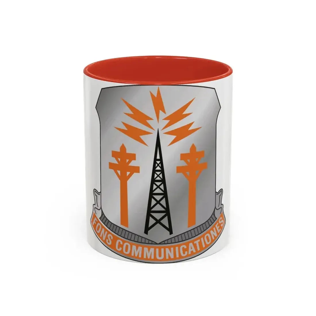 17th Signal Battalion (U.S. Army) Accent Coffee Mug 11oz Red - Go Mug Yourself