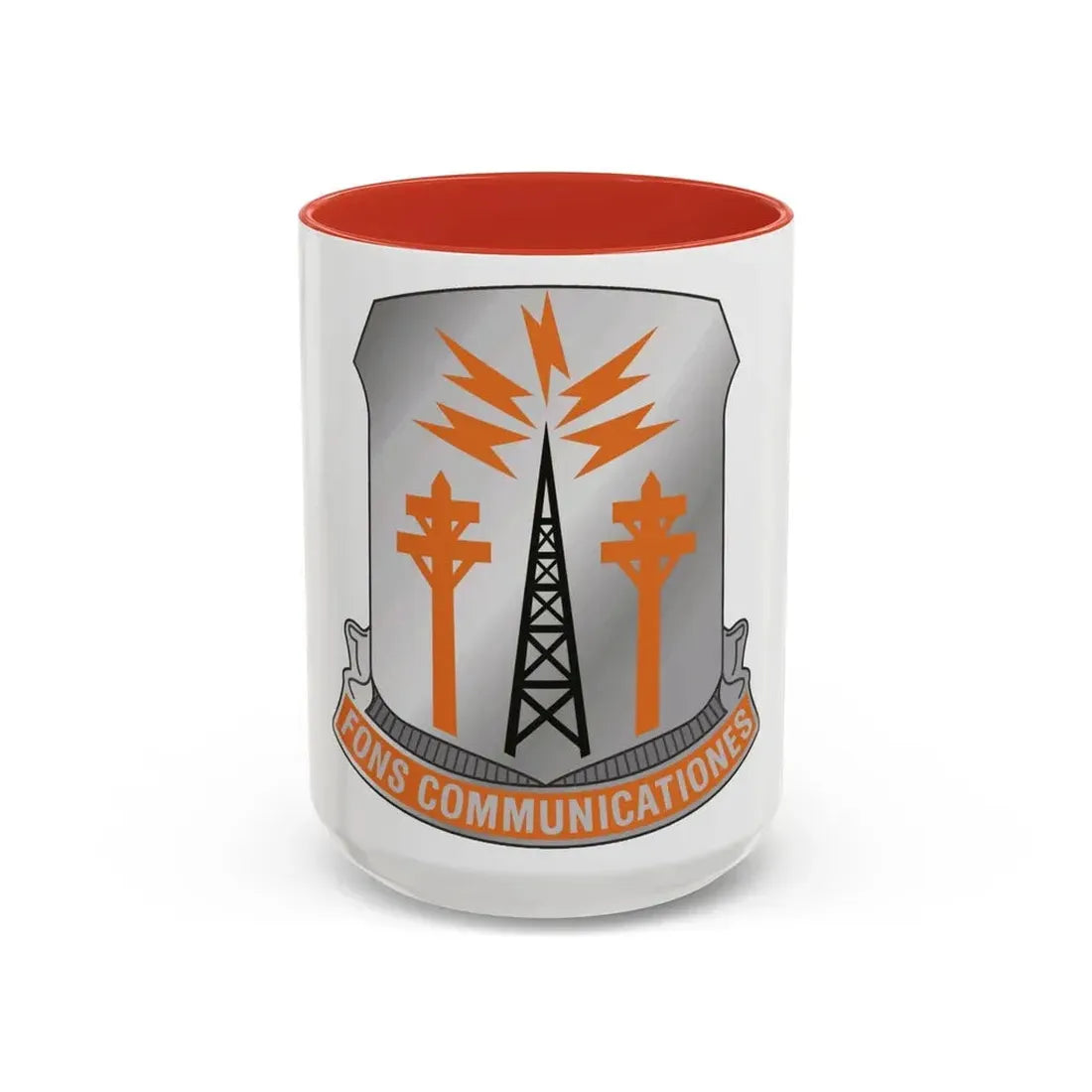 17th Signal Battalion (U.S. Army) Accent Coffee Mug 15oz Red - Go Mug Yourself