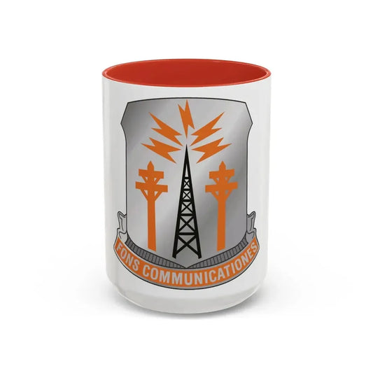 17th Signal Battalion (U.S. Army) Accent Coffee Mug 15oz Red - Go Mug Yourself