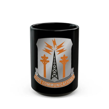 17th Signal Battalion (U.S. Army) Black Coffee Mug 15oz - Go Mug Yourself