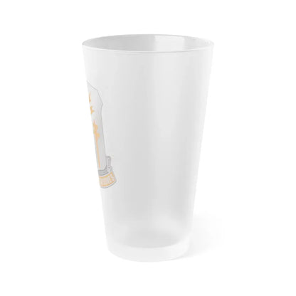 17th Signal Battalion (U.S. Army) Frosted Pint Glass 16oz - Go Mug Yourself