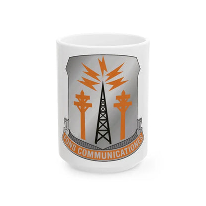 17th Signal Battalion (U.S. Army) White Coffee Mug 15oz - Go Mug Yourself
