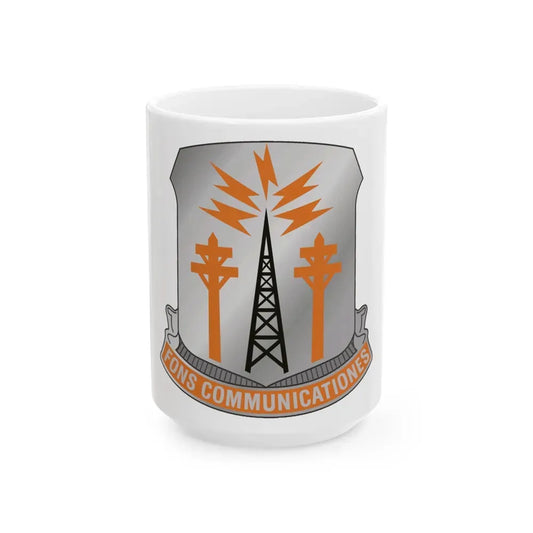 17th Signal Battalion (U.S. Army) White Coffee Mug 15oz - Go Mug Yourself
