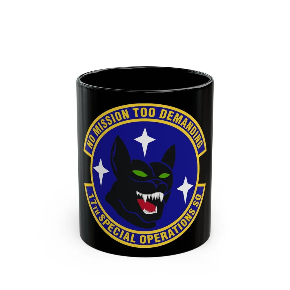 17th Special Operations Squadron (U.S. Air Force) Black Coffee Mug-11oz-Go Mug Yourself