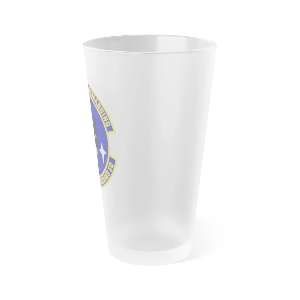 17th Special Operations Squadron (U.S. Air Force) Frosted Pint Glass 16oz-Go Mug Yourself