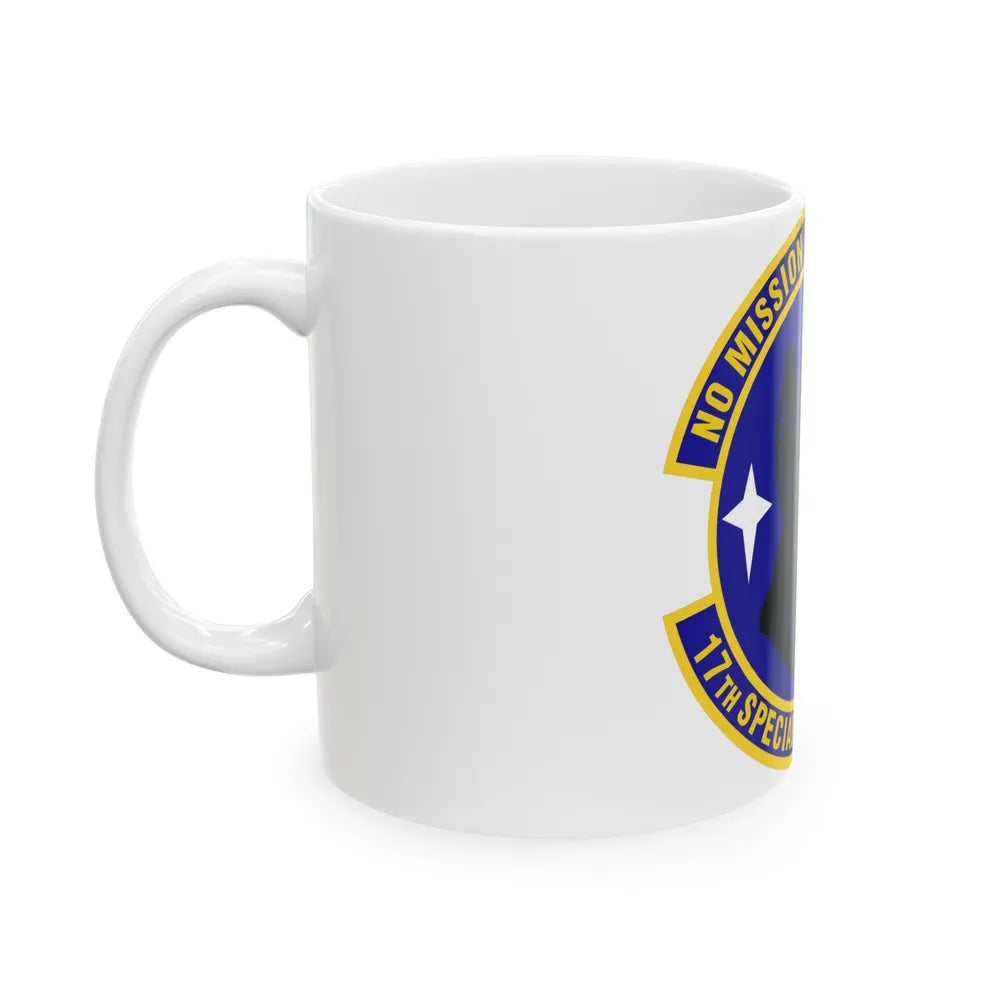 17th Special Operations Squadron (U.S. Air Force) White Coffee Mug-Go Mug Yourself