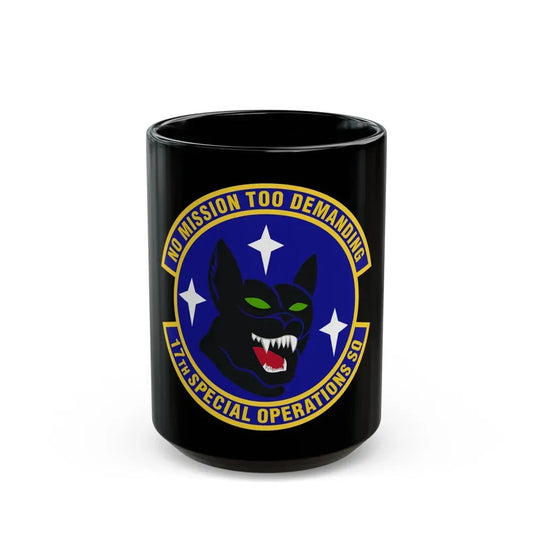 17th Special Operations Squadron (U.S. Air Force) Black Coffee Mug 15oz - Go Mug Yourself