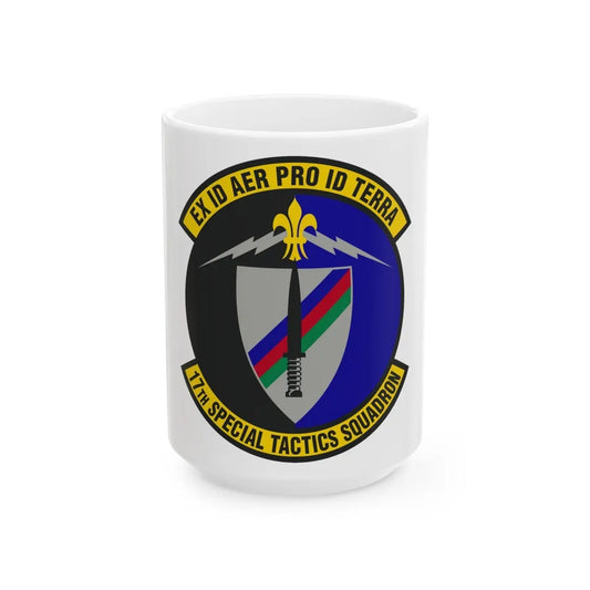 17th Special Tactics Squadron (U.S. Air Force) White Coffee Mug-15oz-Go Mug Yourself