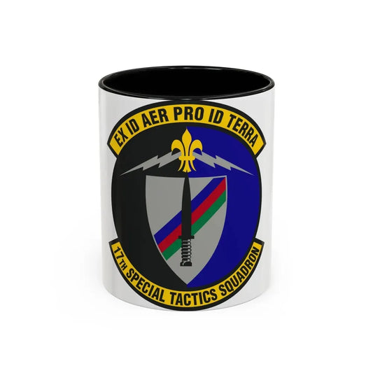 17th Special Tactics Squadron (U.S. Air Force) Accent Coffee Mug 11oz Black - Go Mug Yourself