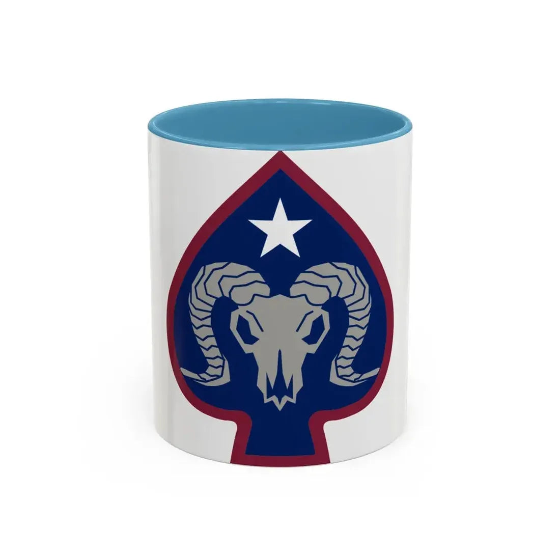 17th Sustainment Brigade (U.S. Army) Accent Coffee Mug 11oz Light Blue - Go Mug Yourself