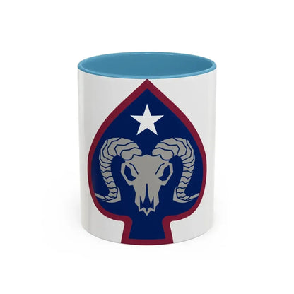 17th Sustainment Brigade (U.S. Army) Accent Coffee Mug 11oz Light Blue - Go Mug Yourself