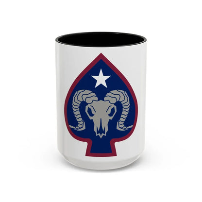 17th Sustainment Brigade (U.S. Army) Accent Coffee Mug 15oz Black - Go Mug Yourself