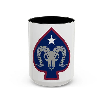 17th Sustainment Brigade (U.S. Army) Accent Coffee Mug 15oz Black - Go Mug Yourself