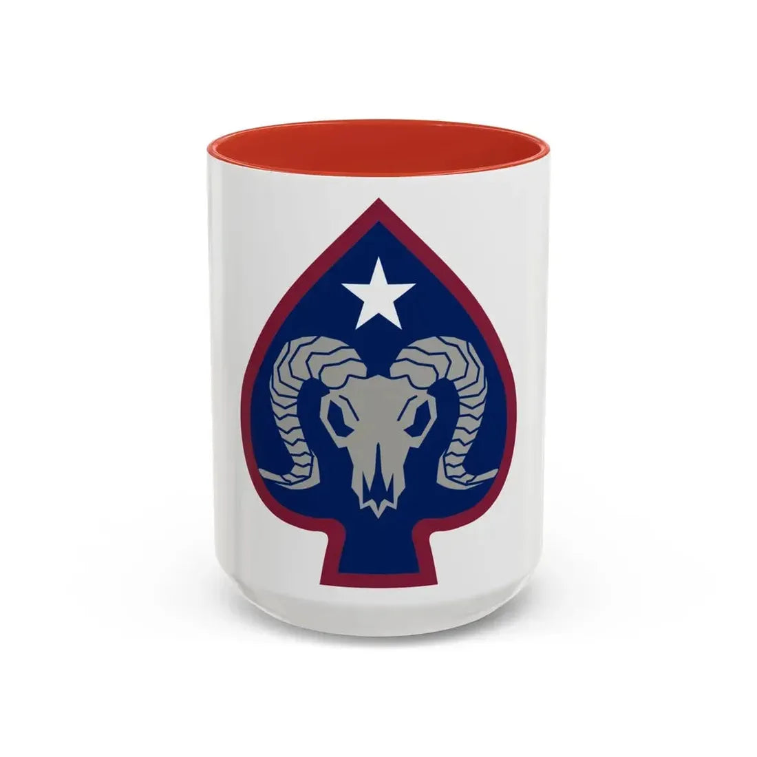 17th Sustainment Brigade (U.S. Army) Accent Coffee Mug 15oz Red - Go Mug Yourself