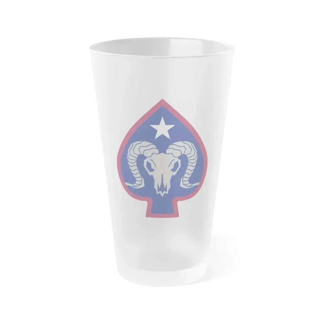 17th Sustainment Brigade (U.S. Army) Frosted Pint Glass 16oz Default Title - Go Mug Yourself