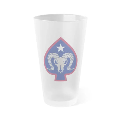 17th Sustainment Brigade (U.S. Army) Frosted Pint Glass 16oz Default Title - Go Mug Yourself