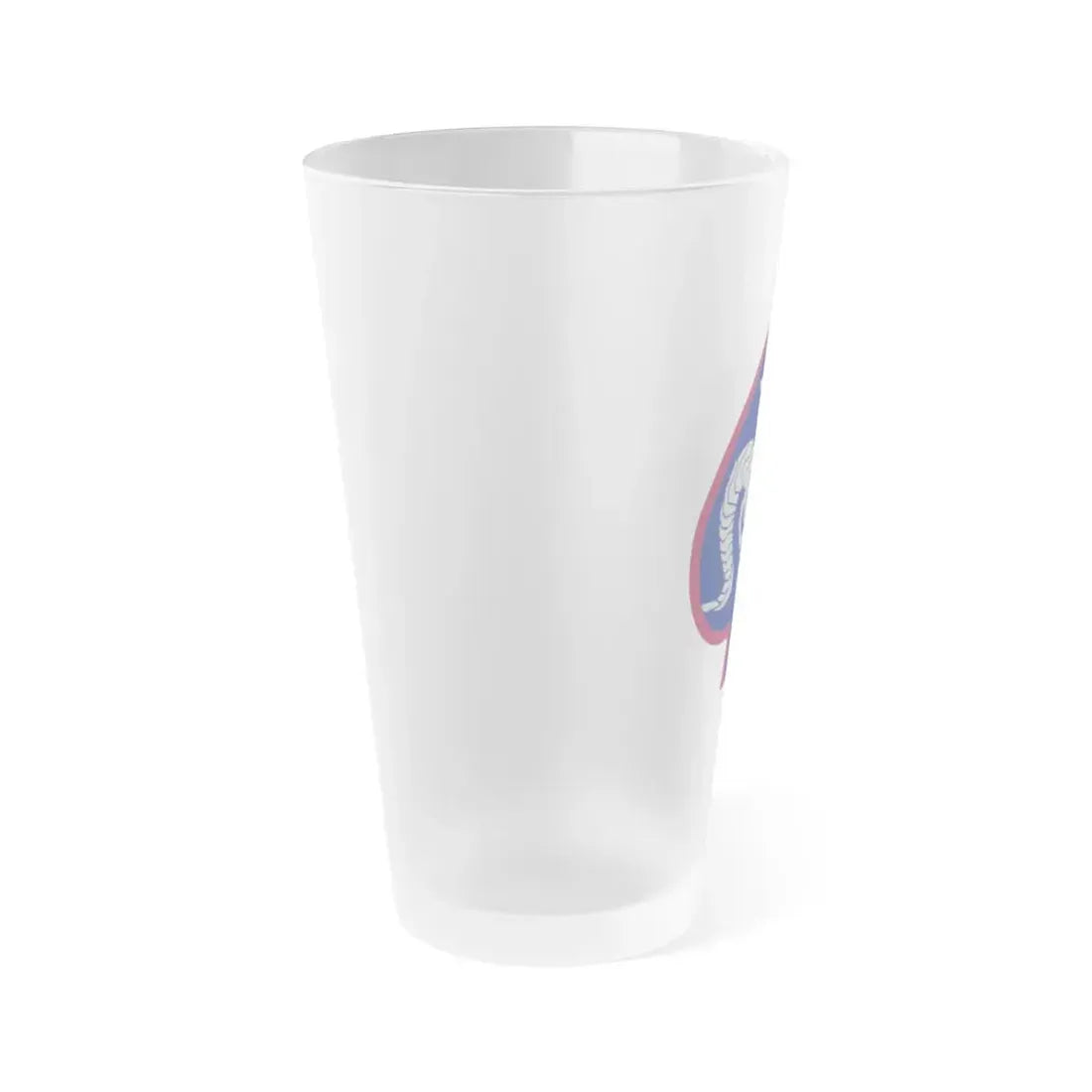 17th Sustainment Brigade (U.S. Army) Frosted Pint Glass 16oz - Go Mug Yourself