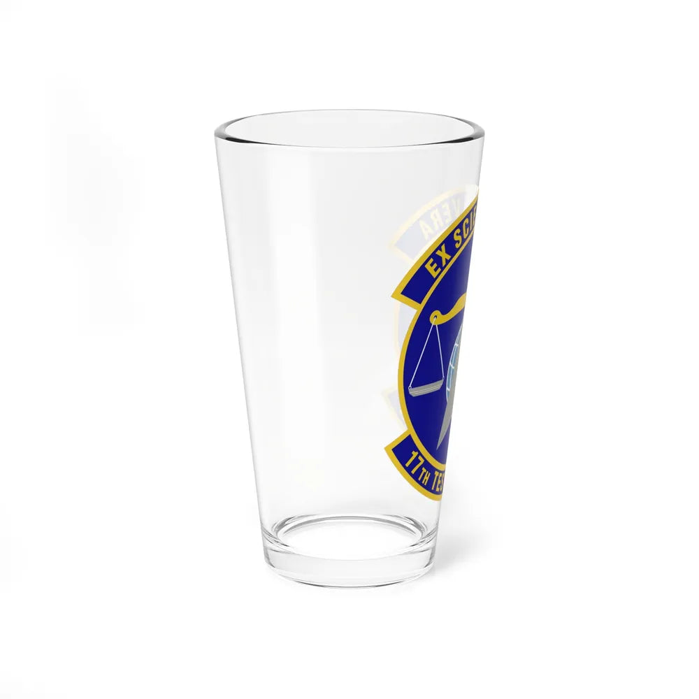 17th Test Squadron (U.S. Air Force) Pint Glass 16oz-Go Mug Yourself