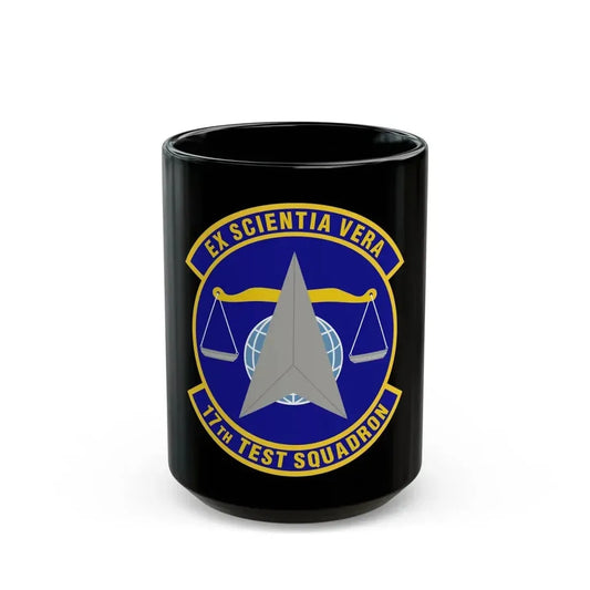 17th Test Squadron (U.S. Air Force) Black Coffee Mug 15oz - Go Mug Yourself