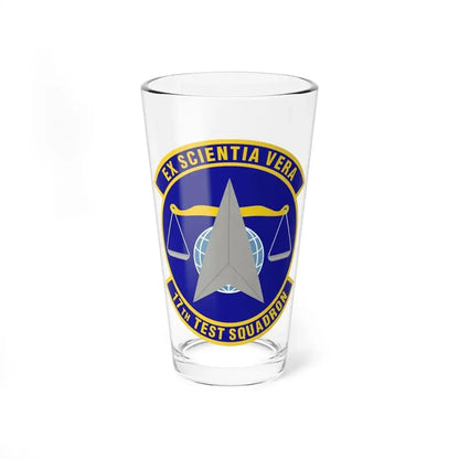 17th Test Squadron (U.S. Air Force) Pint Glass 16oz 16oz - Go Mug Yourself