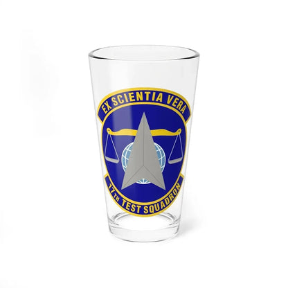 17th Test Squadron (U.S. Air Force) Pint Glass 16oz 16oz - Go Mug Yourself