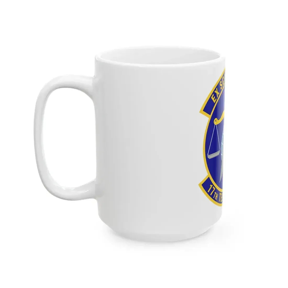 17th Test Squadron (U.S. Air Force) White Coffee Mug - Go Mug Yourself