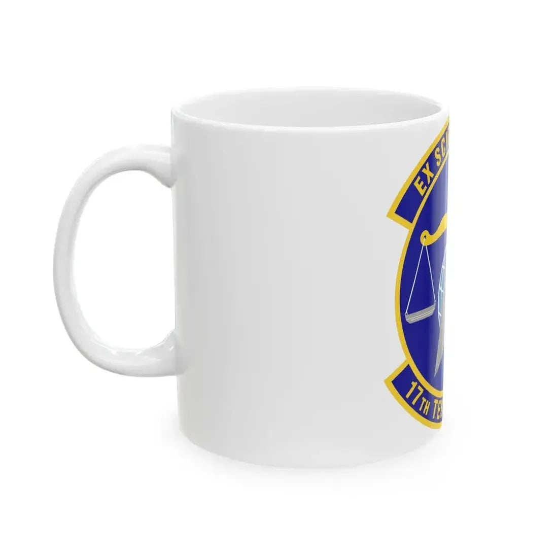 17th Test Squadron (U.S. Air Force) White Coffee Mug - Go Mug Yourself