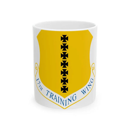 17th Training Wing (U.S. Air Force) White Coffee Mug-11oz-Go Mug Yourself