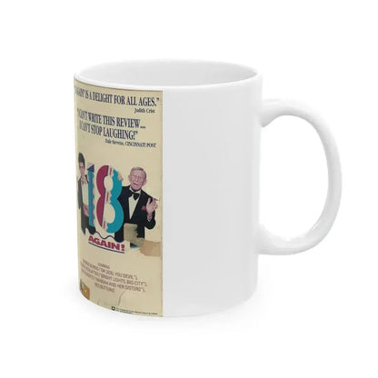 18 AGAIN (VHS COVER) - White Coffee Mug - Go Mug Yourself