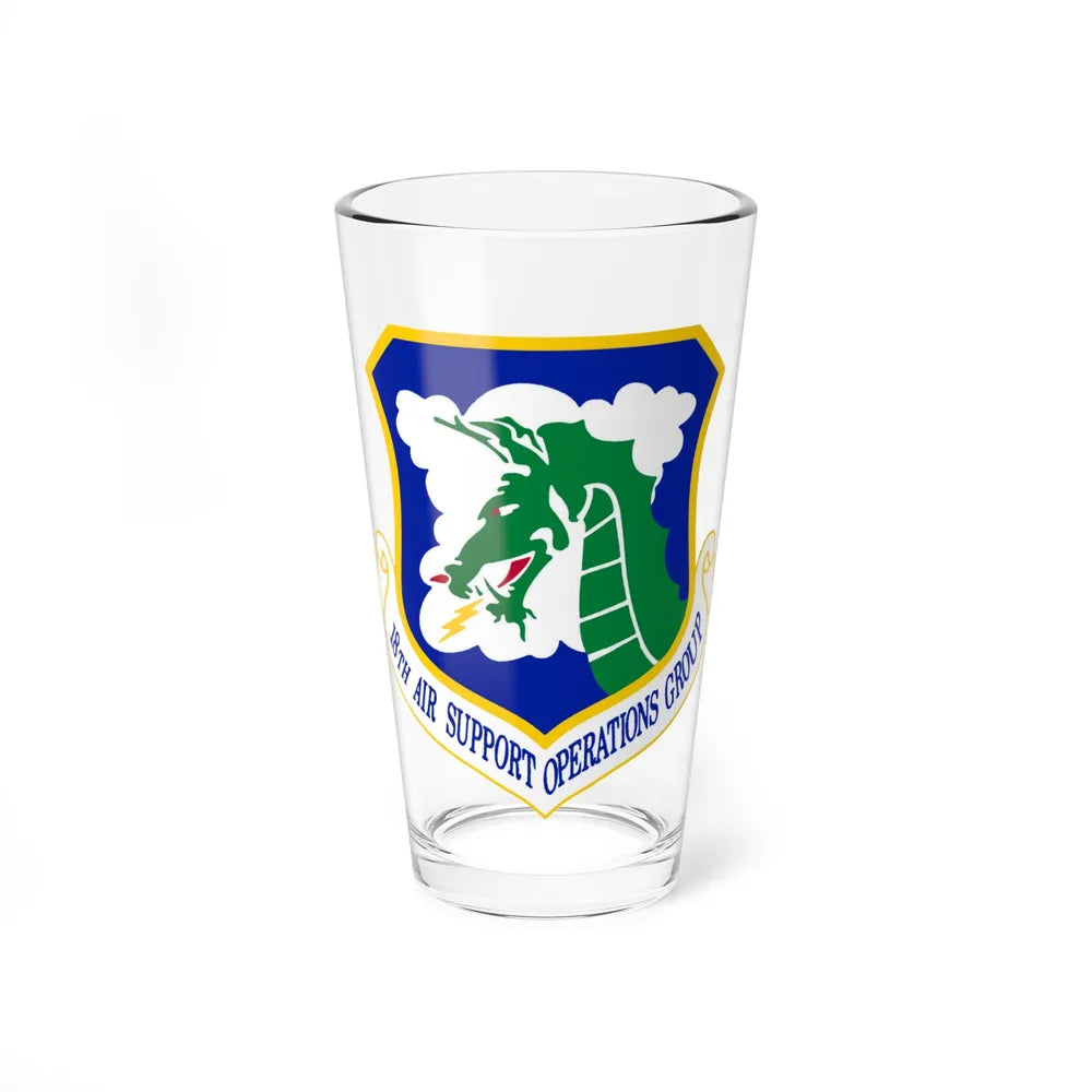 18 Air Support Operations Group ACC (U.S. Air Force) Pint Glass 16oz-16oz-Go Mug Yourself