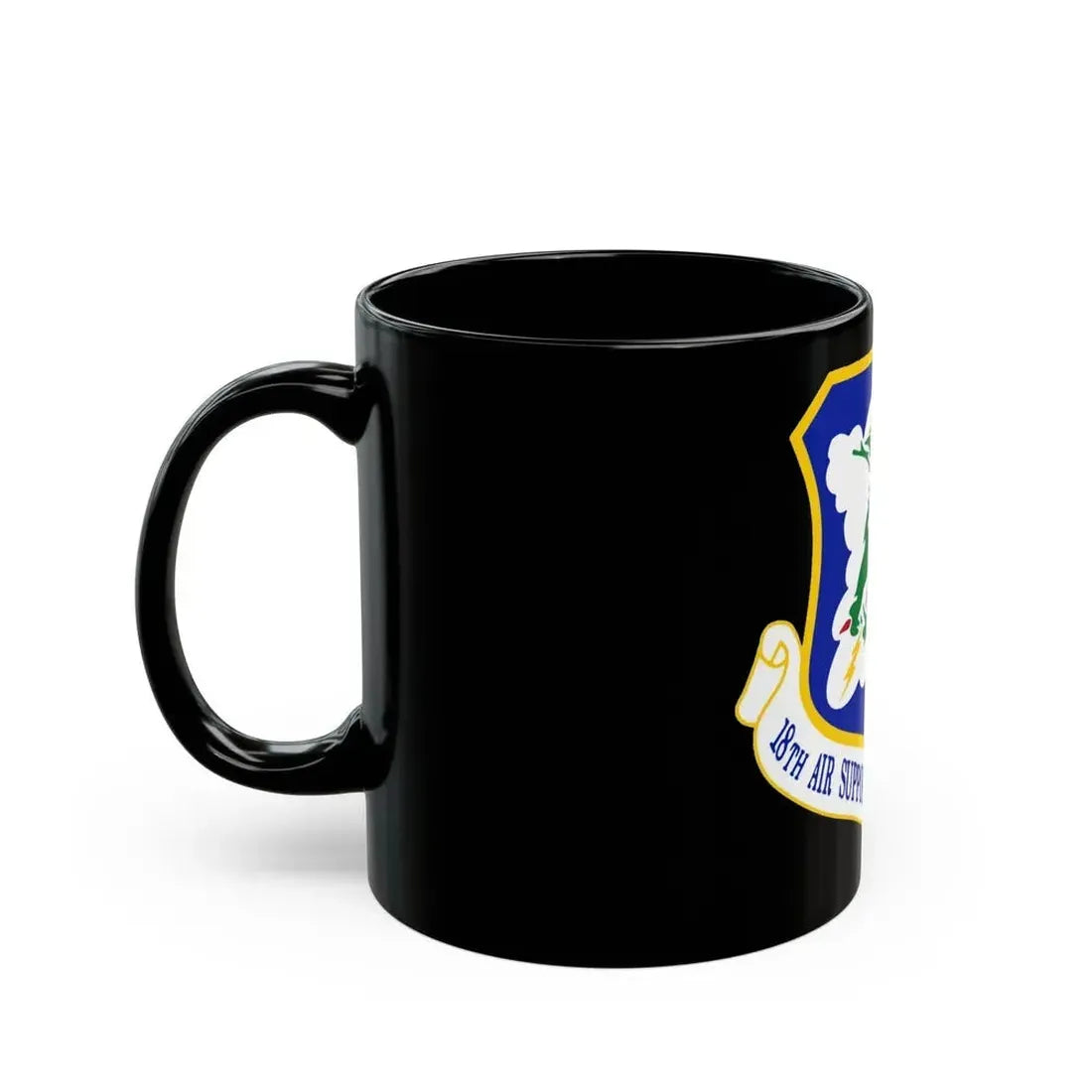 18 Air Support Operations Group ACC (U.S. Air Force) Black Coffee Mug - Go Mug Yourself