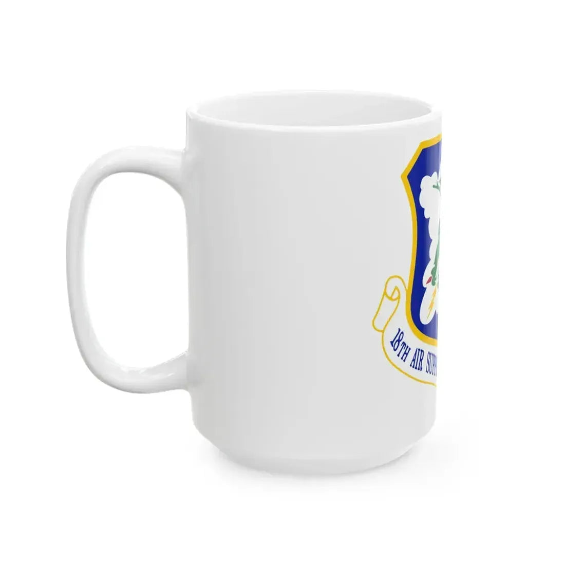 18 Air Support Operations Group ACC (U.S. Air Force) White Coffee Mug - Go Mug Yourself