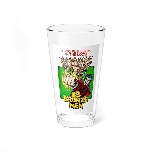 18 BRONZE MEN 1976 Movie Poster - Pint Glass 16oz 16oz - Go Mug Yourself