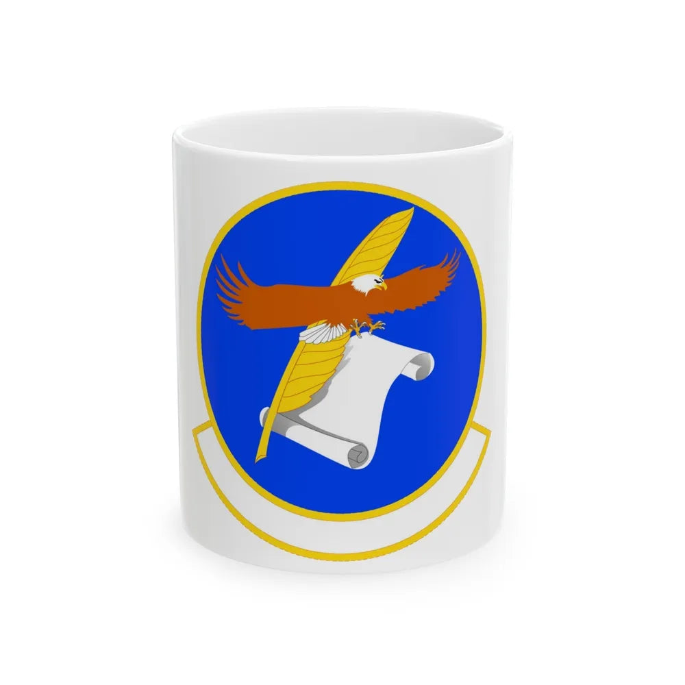 18 Contracting Squadron PACAF (U.S. Air Force) White Coffee Mug-11oz-Go Mug Yourself