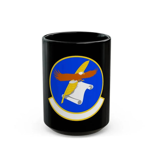 18 Contracting Squadron PACAF (U.S. Air Force) Black Coffee Mug 15oz - Go Mug Yourself