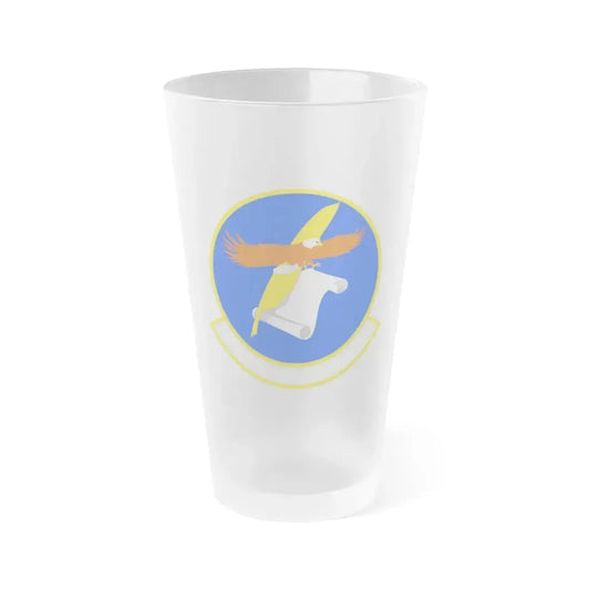 18 Contracting Squadron PACAF (U.S. Air Force) Frosted Pint Glass 16oz 16oz Frosted - Go Mug Yourself