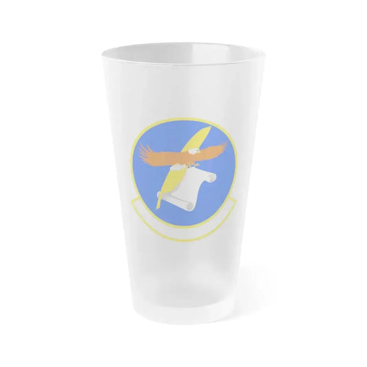 18 Contracting Squadron PACAF (U.S. Air Force) Frosted Pint Glass 16oz 16oz Frosted - Go Mug Yourself