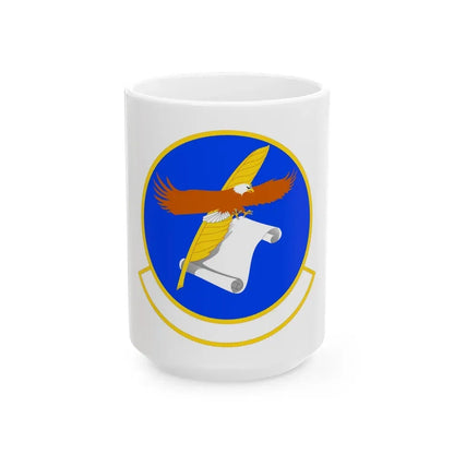 18 Contracting Squadron PACAF (U.S. Air Force) White Coffee Mug 15oz - Go Mug Yourself