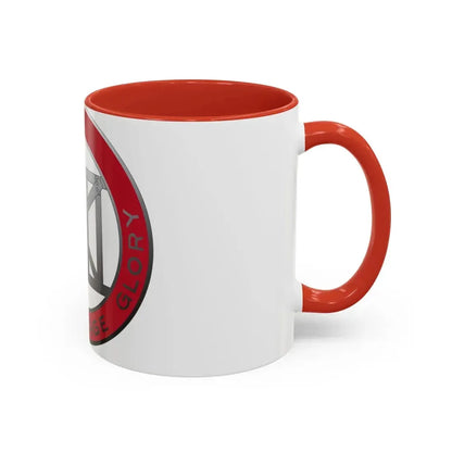 18 Engineer Battalion (U.S. Army) Accent Coffee Mug - Go Mug Yourself