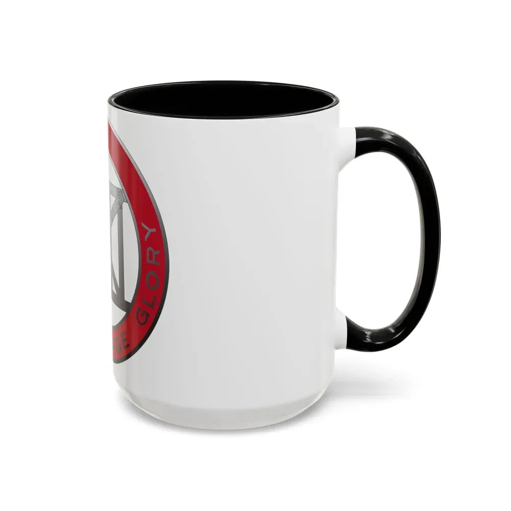 18 Engineer Battalion (U.S. Army) Accent Coffee Mug - Go Mug Yourself