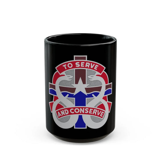 18 Field Hospital (U.S. Army) Black Coffee Mug-15oz-Go Mug Yourself