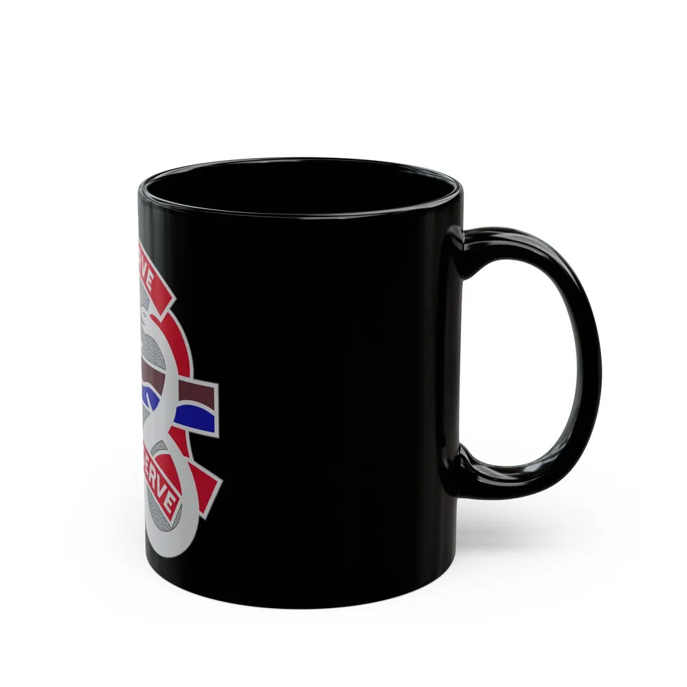 18 Field Hospital (U.S. Army) Black Coffee Mug-Go Mug Yourself