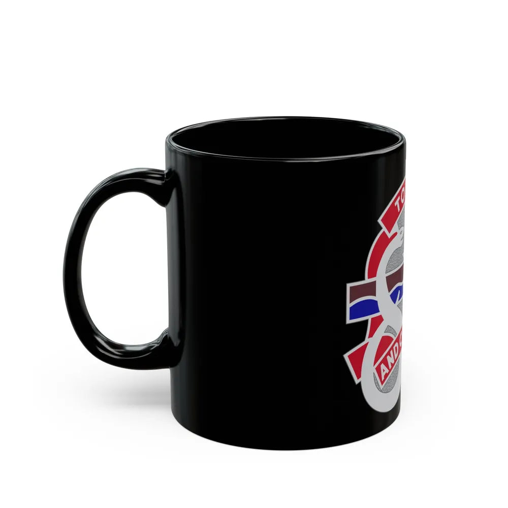 18 Field Hospital (U.S. Army) Black Coffee Mug-Go Mug Yourself