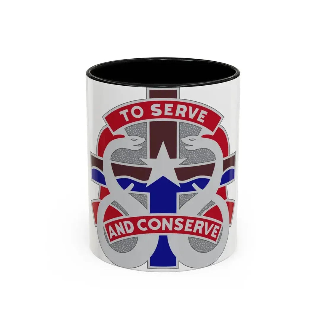 18 Field Hospital (U.S. Army) Accent Coffee Mug 11oz Black - Go Mug Yourself