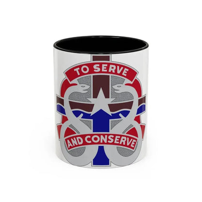 18 Field Hospital (U.S. Army) Accent Coffee Mug 11oz Black - Go Mug Yourself
