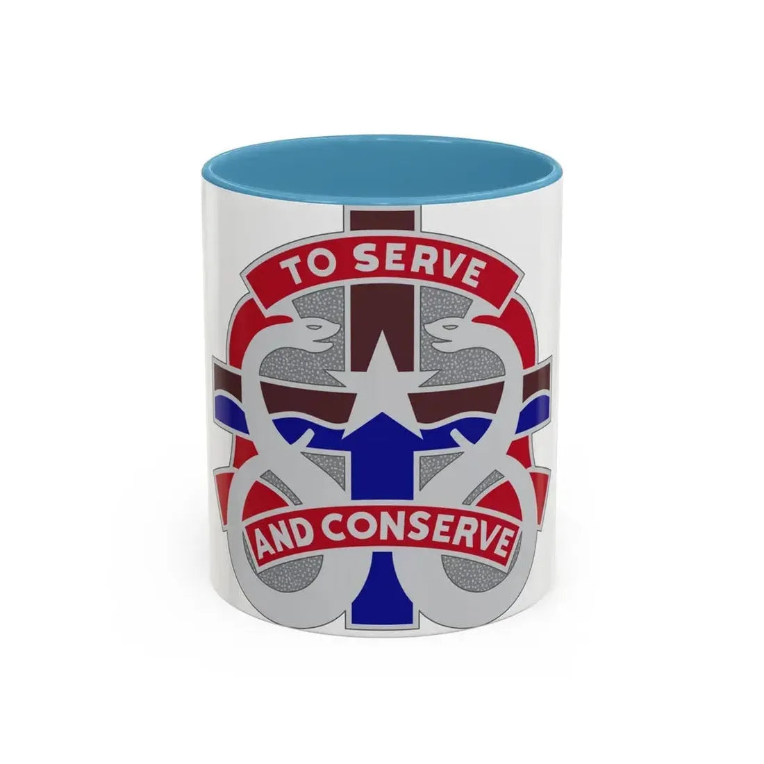 18 Field Hospital (U.S. Army) Accent Coffee Mug 11oz Light Blue - Go Mug Yourself