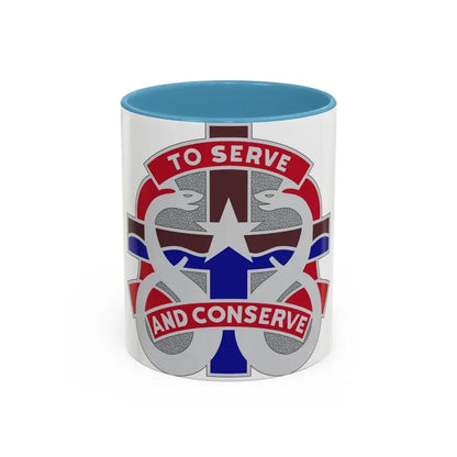18 Field Hospital (U.S. Army) Accent Coffee Mug 11oz Light Blue - Go Mug Yourself