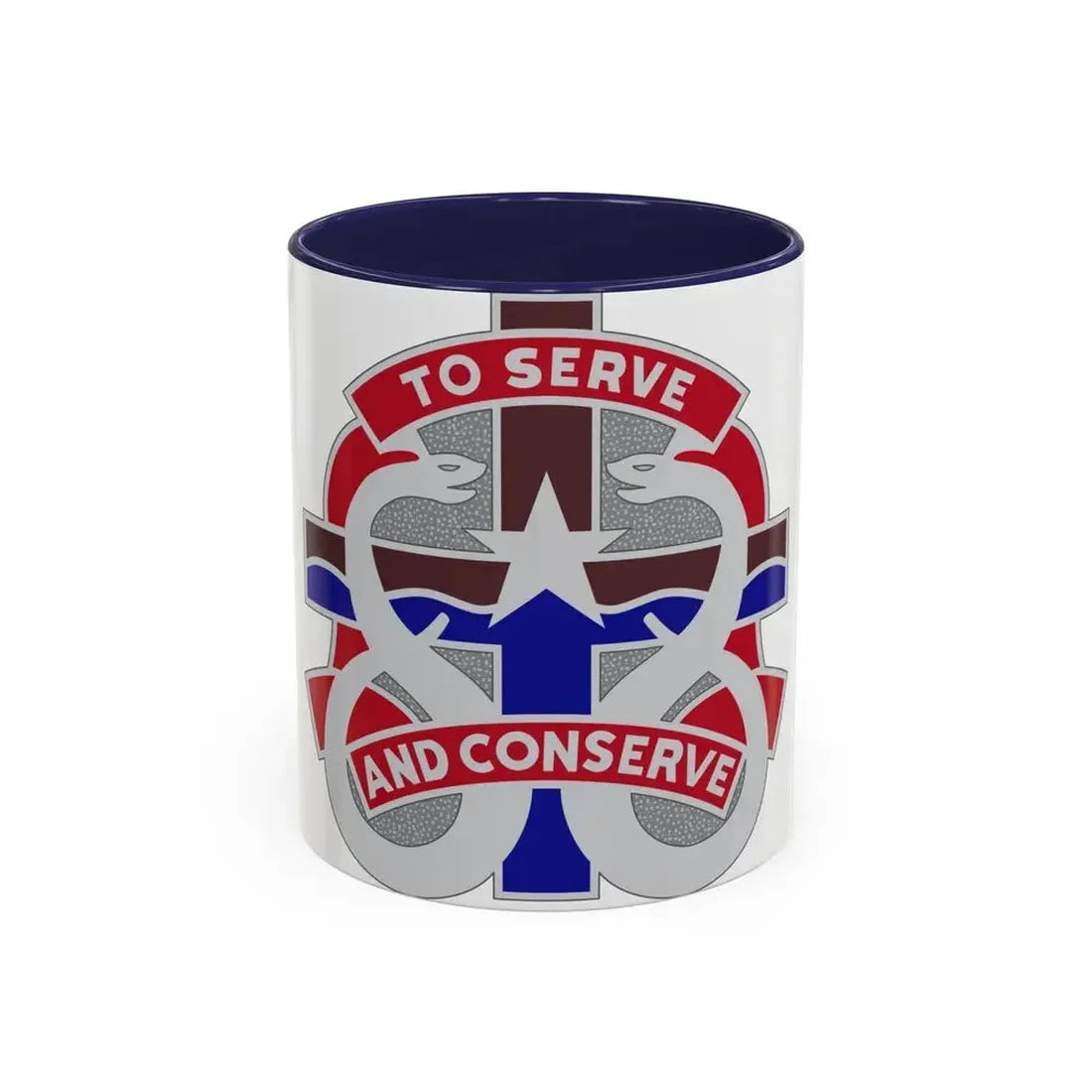 18 Field Hospital (U.S. Army) Accent Coffee Mug 11oz Navy - Go Mug Yourself